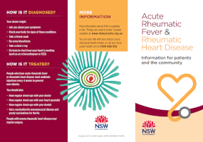 ARF/RHD Factsheet – NSW